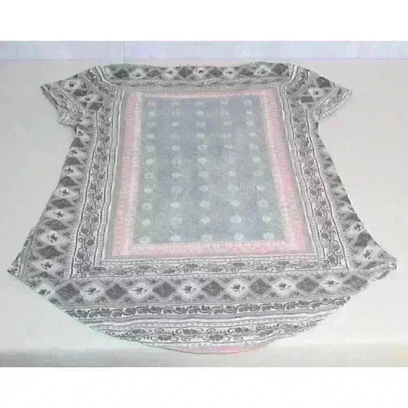 Lucky Brand Casual Relaxed Fit Boho Preppy Y2K Moto Western Women's Top Size S/P - Picture 11 of 14